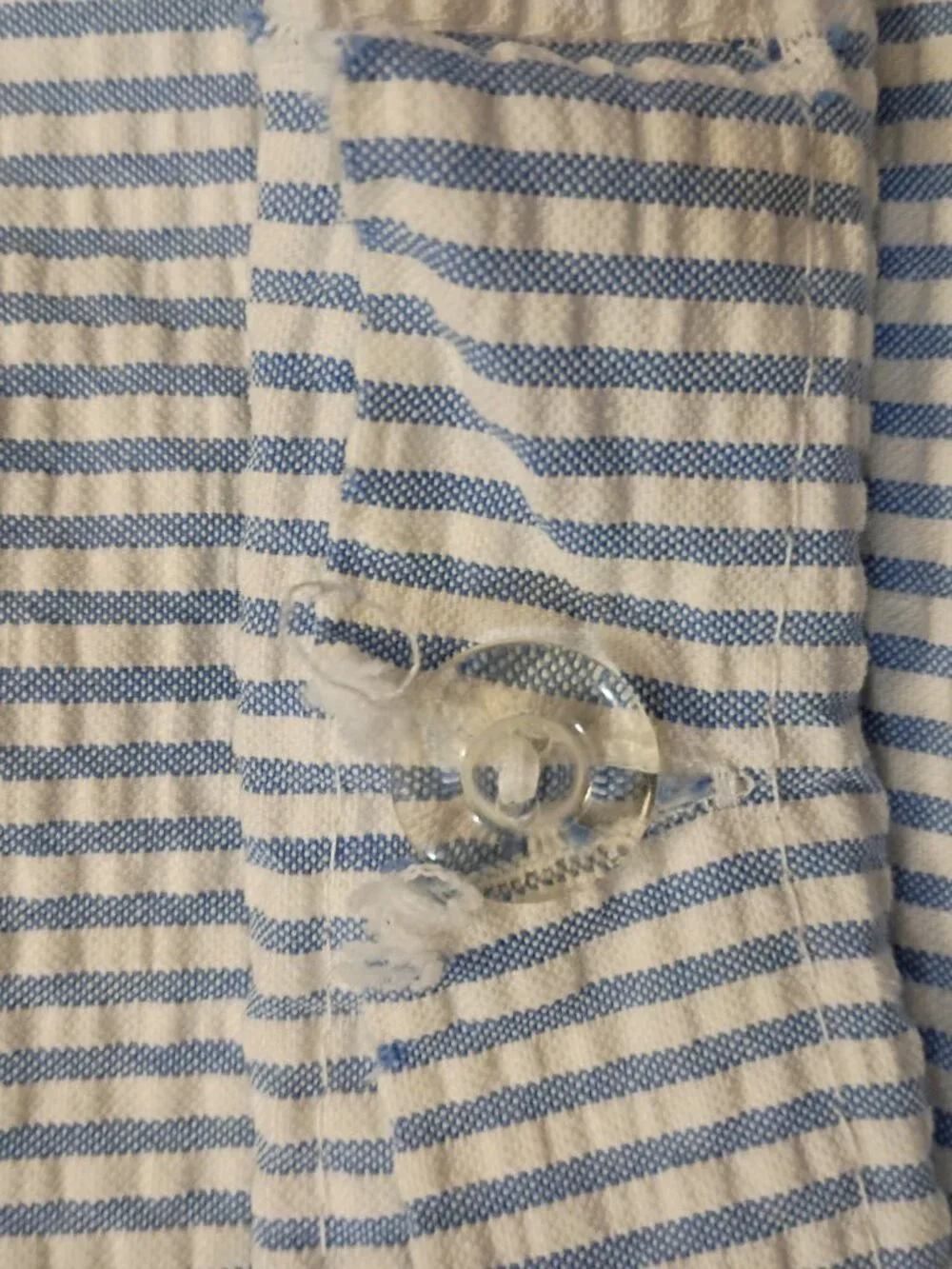 Seersucker Vintage Eddie Bauer Full Duvet Cover and Shams